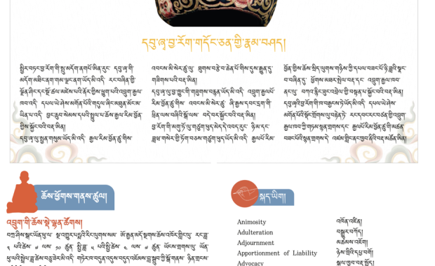 སྐད་ཡིག་དང་ལམ་སྲོལ།
